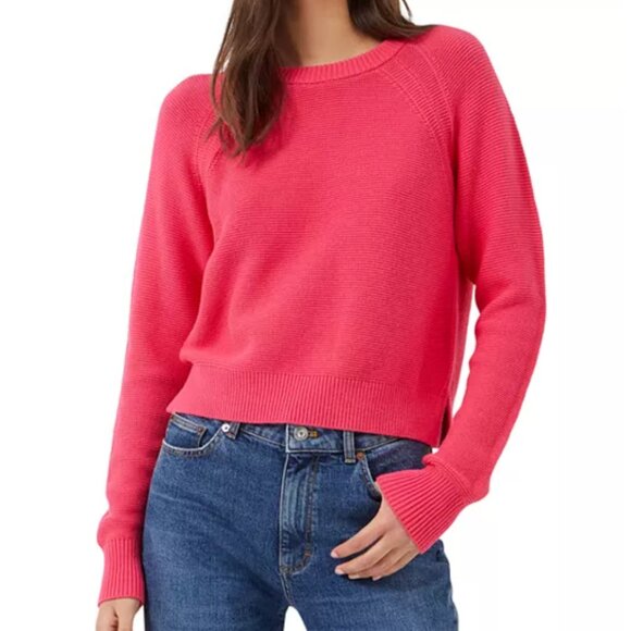 FRENCH CONNECTION Mozart Cotton Crewneck Sweater - Picture 1 of 3
